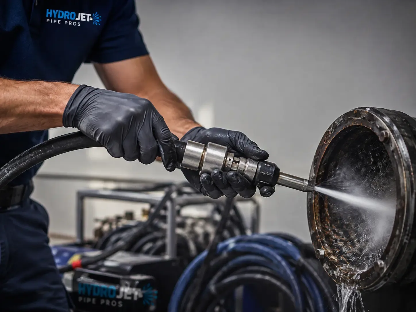 Hydro Jet Pipe Descaling in Prospect, VA